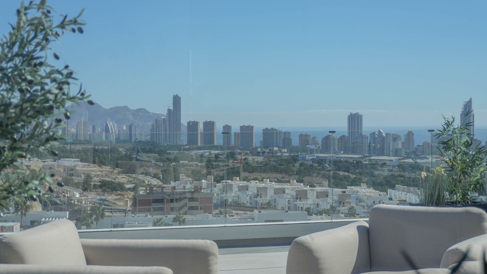 Benidorm — widok na Costa Blanca